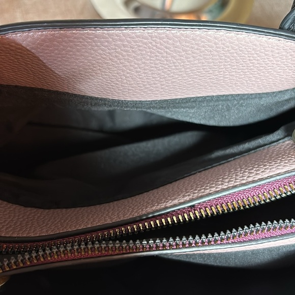 🔥SALE Nanette Lepore Lancaster Triple Section Satchel with bonus card case - Picture 6 of 11